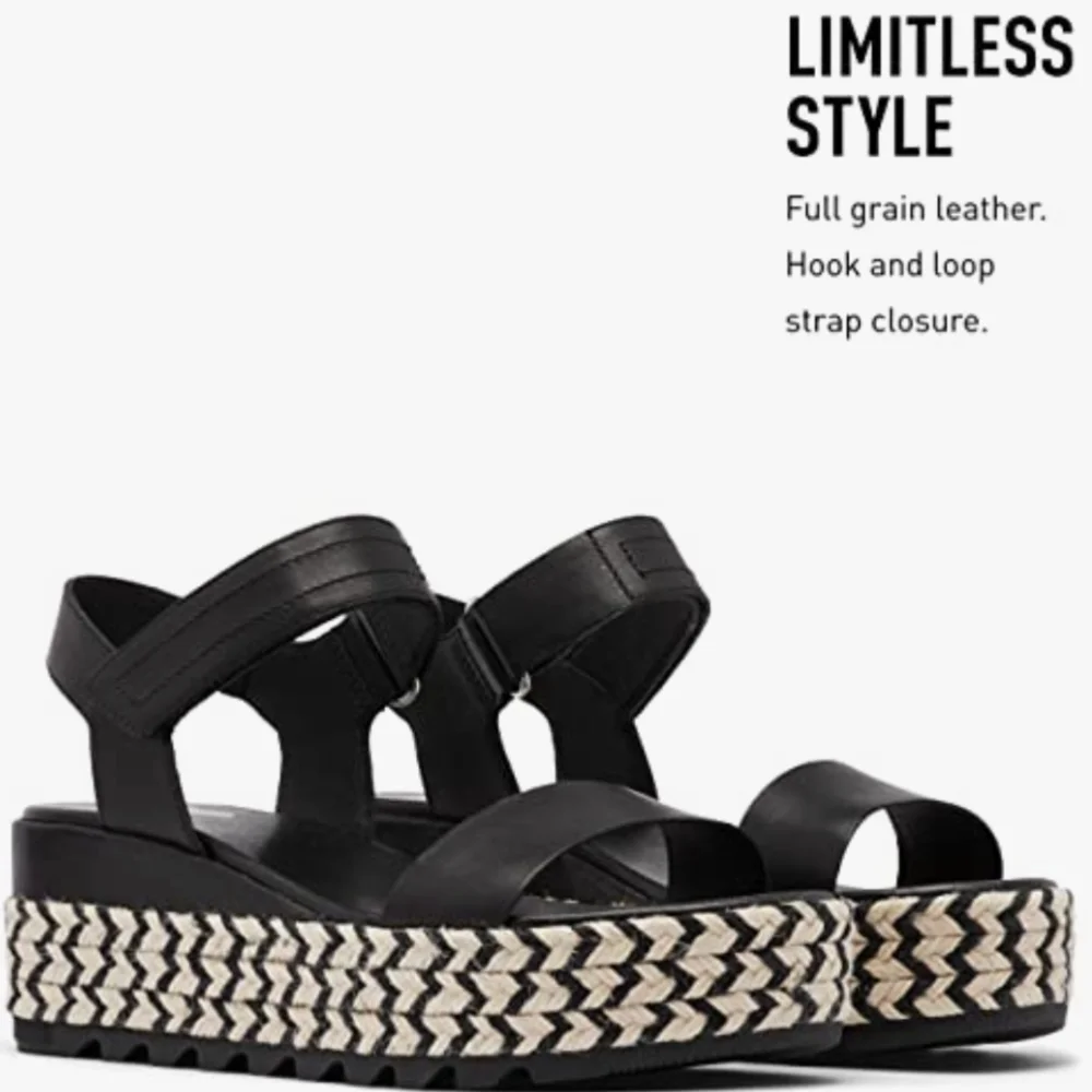 Sorel Women's Cameron™ Flatform Sandals Mixed Sizes R 8.5/ L7.5 MSRP $135